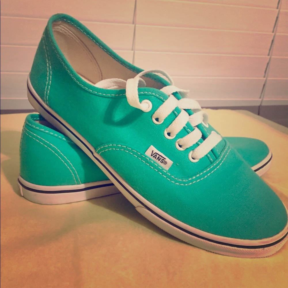 Mint Green Vans